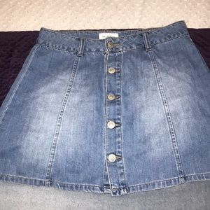 Jean skirt